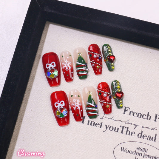 Party Popper / Handmade Nails