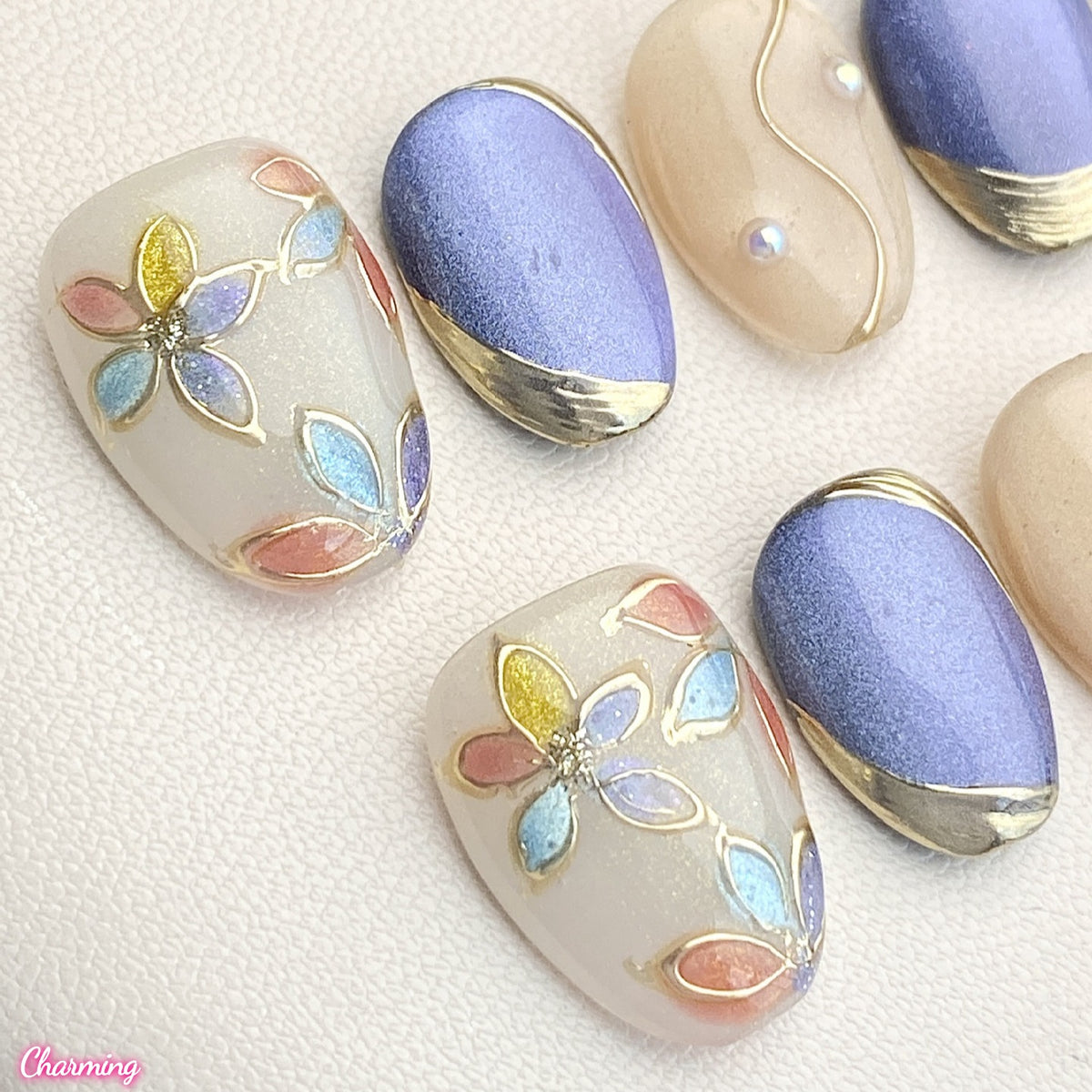 Petal Trace / Handmade Nailsems