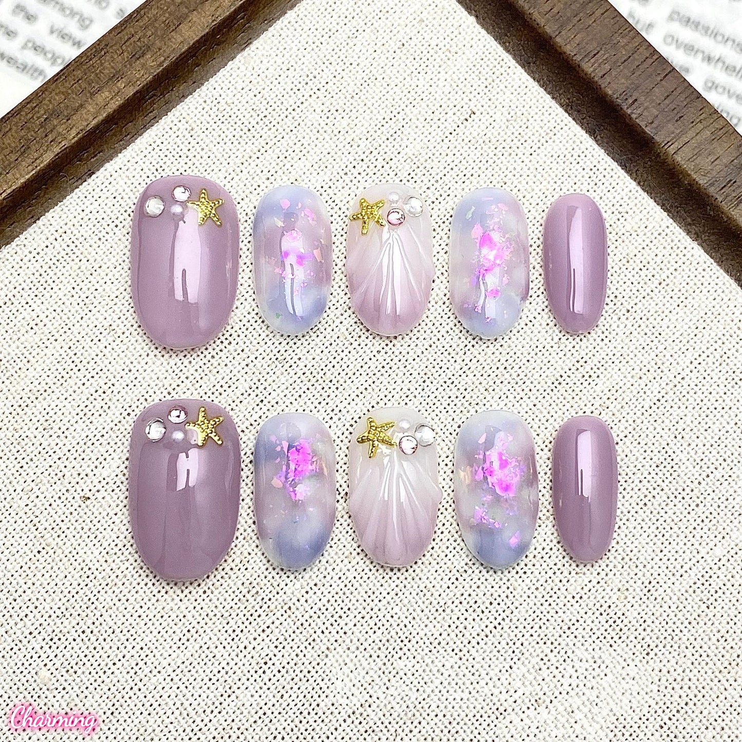 The Tide Left This / Handmade Nailsems