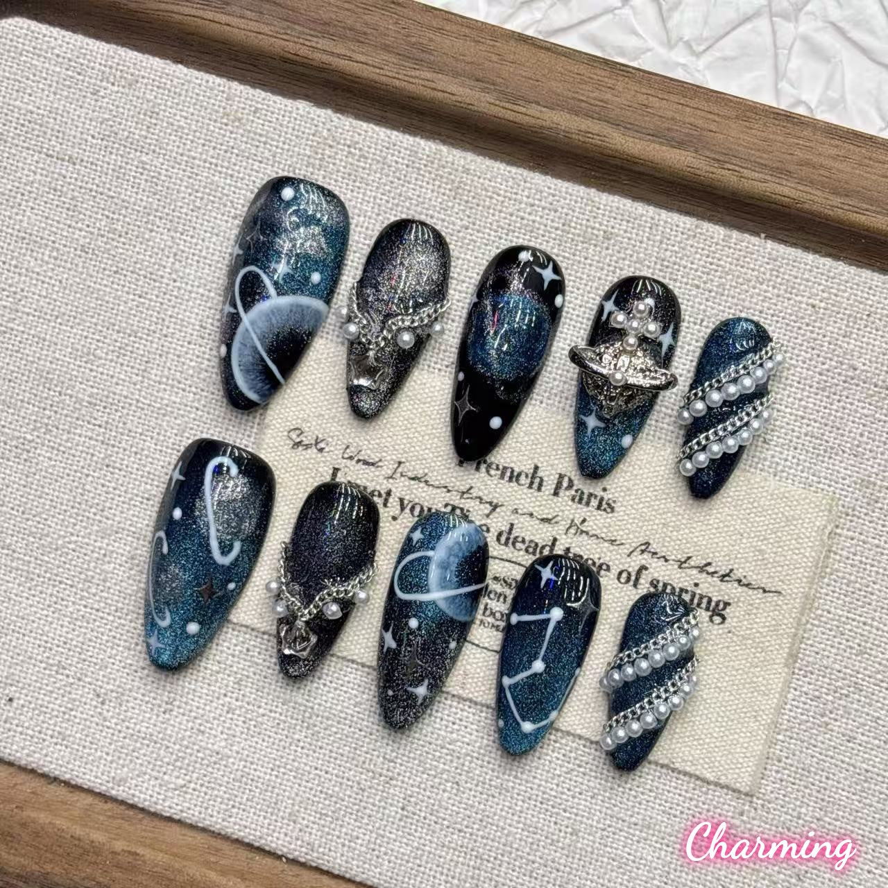 Cosmic Dust / Handmade Nails
