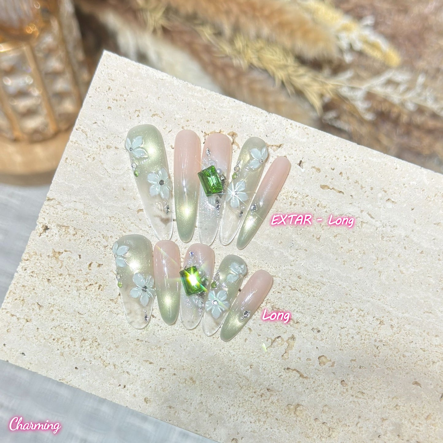 Mint & Light / Handmade Nailsems