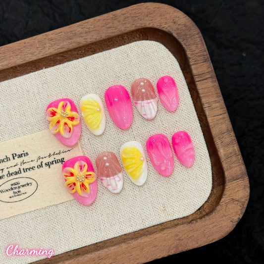 Blossom Pop / Handmade Nails