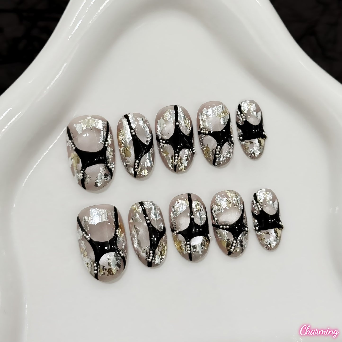 Galactic Trail / Handmade Nails