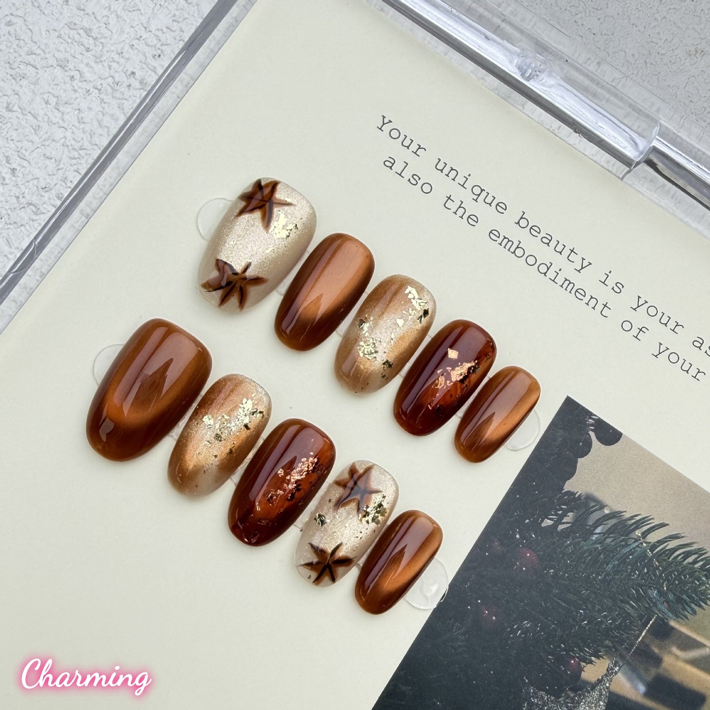The maple leaves fall / Handmade Nails