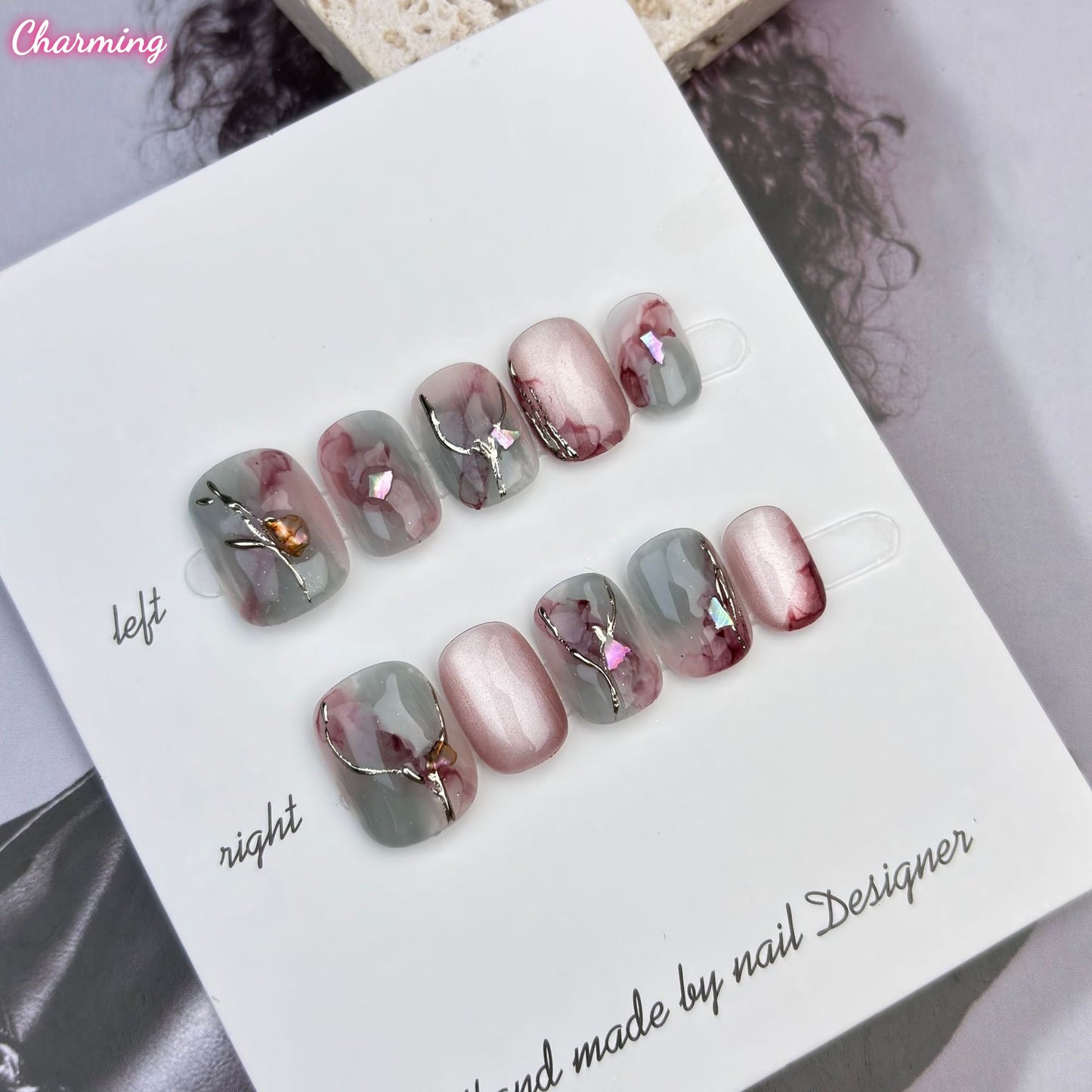 Luminous Diffusion / Handmade Nails