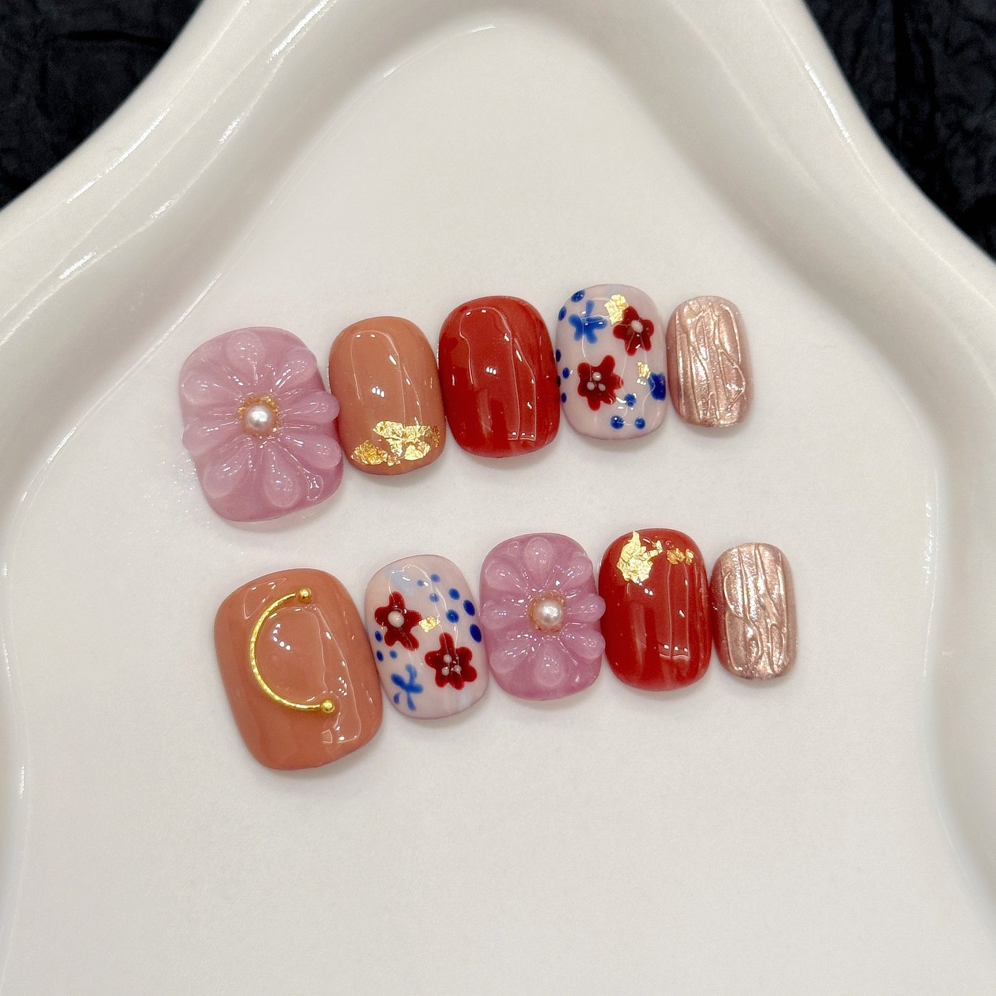 Echo of a Garden / Handmade Nails