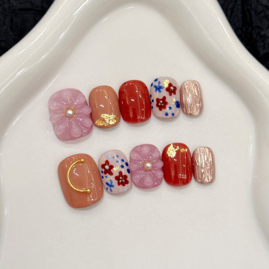 Echo of a Garden / Handmade Nails