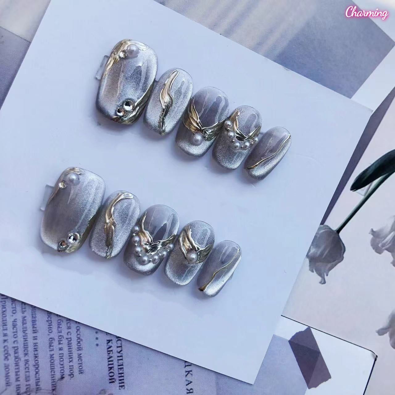 Crystal Edge / Handmade Nails