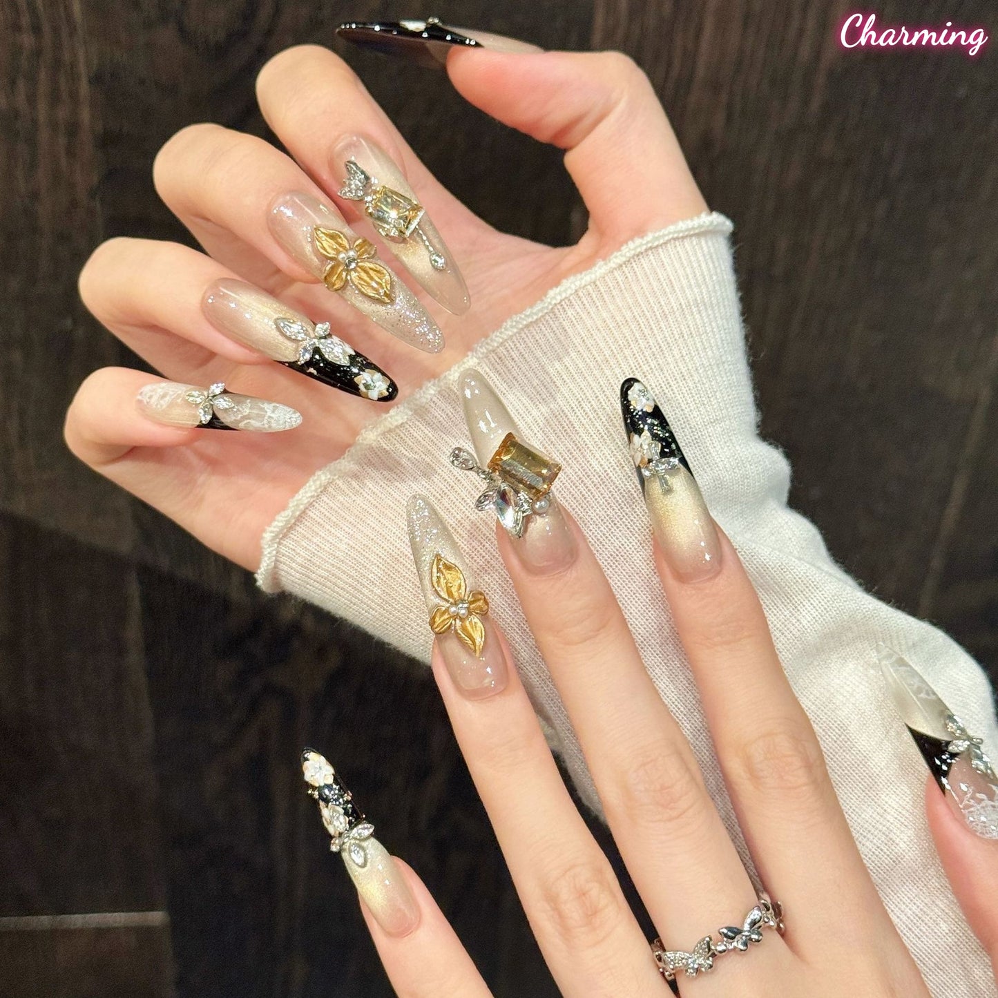 Sumptuous Bloom / Handmade Nails