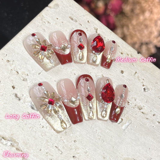 The Garnet Affair / Handmade Nails