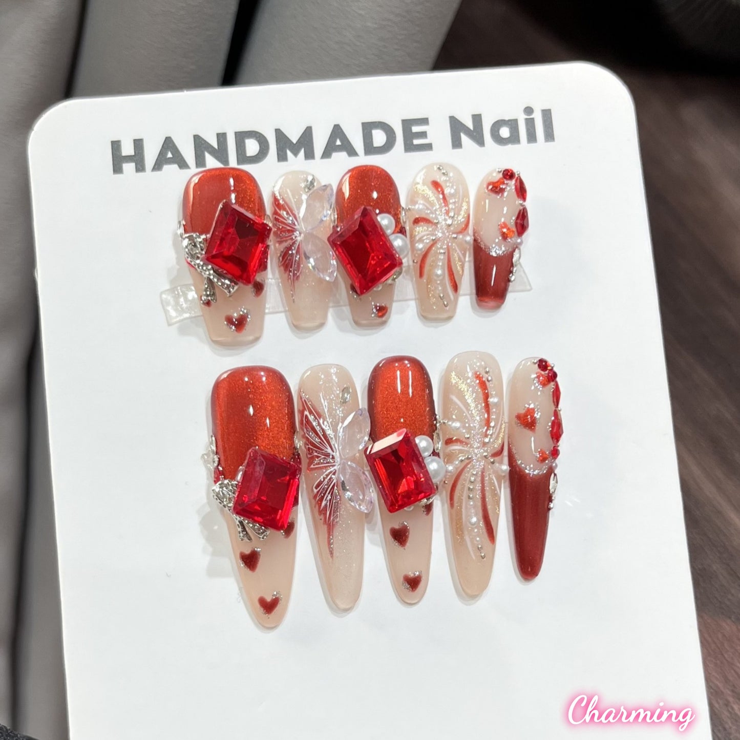 New Year’s Butterfly Dance / Handmade Nails