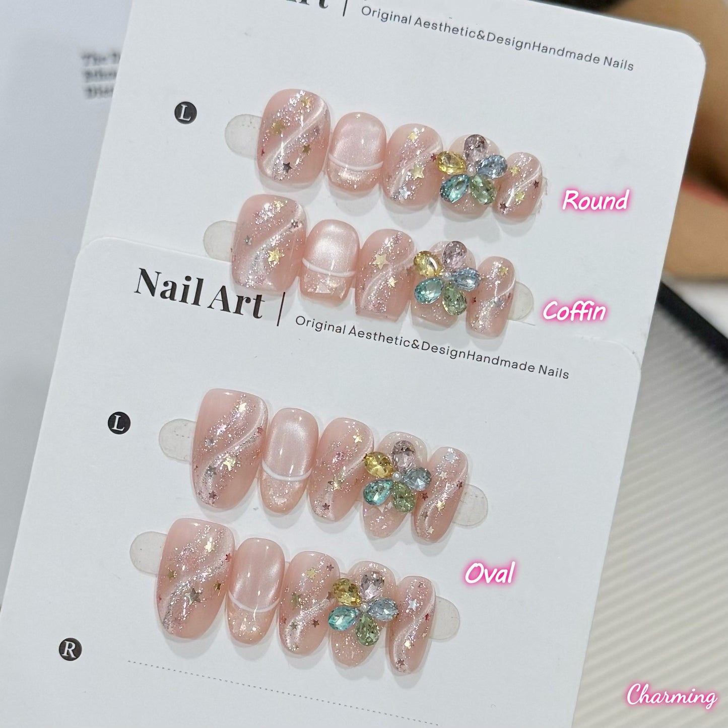 Sparkle Jewel / Handmade Nails