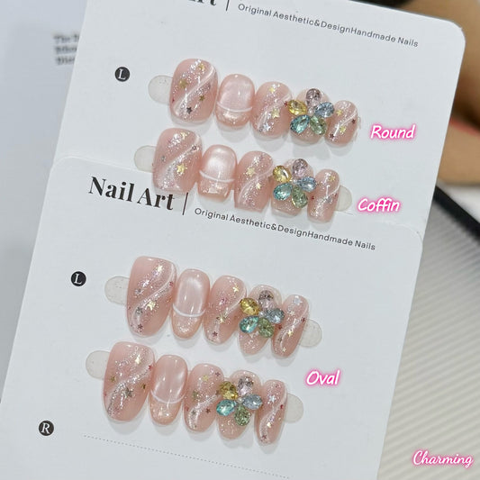 Sparkle Jewel / Handmade Nails