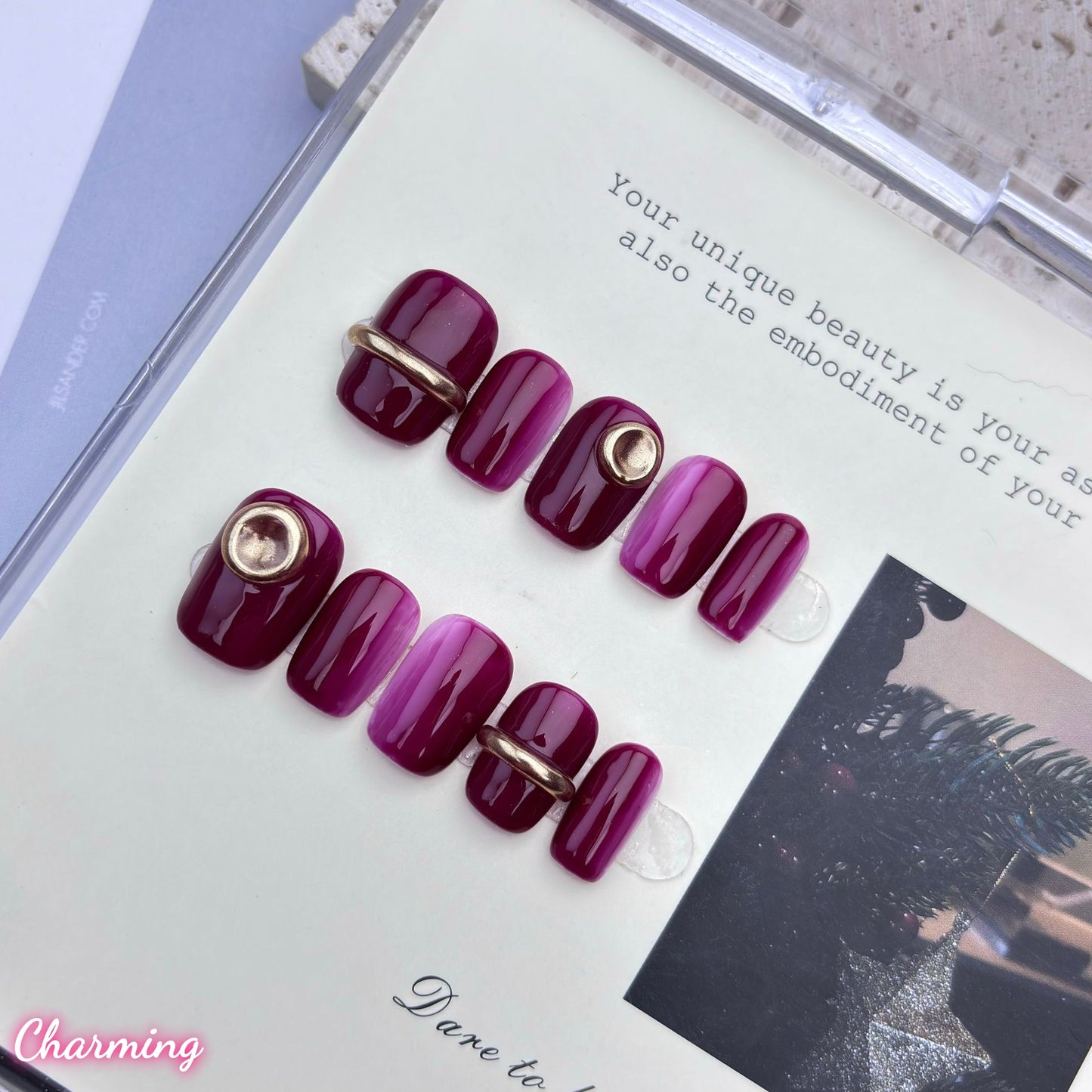 Ruby Marmalade / Handmade Nails