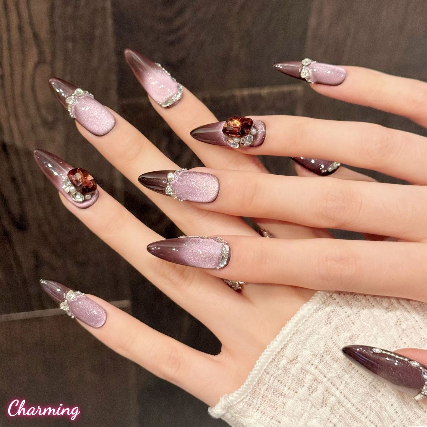 Moonlight Serenade / Handmade Nails