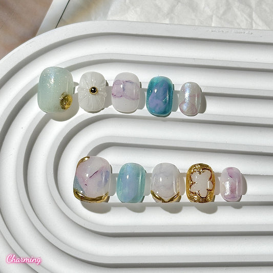 Hue Merge / Handmade Nails