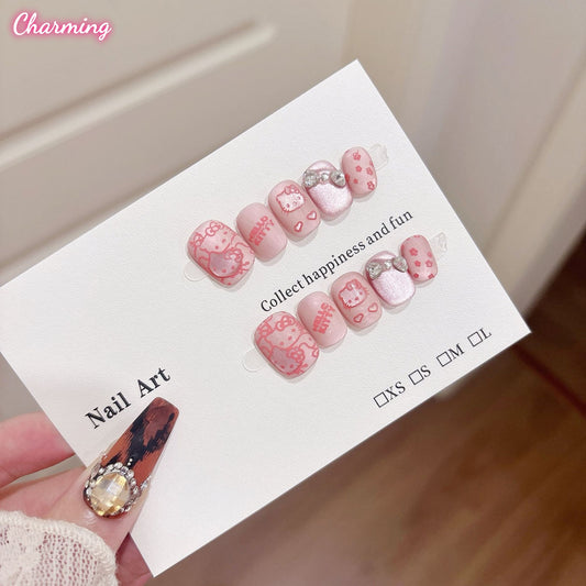 Sweetie Kitty / Handmade Nails