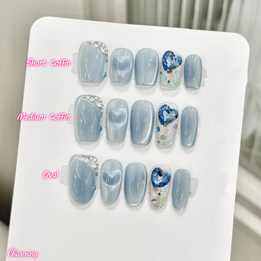 Glacier Dream / Handmade Nails
