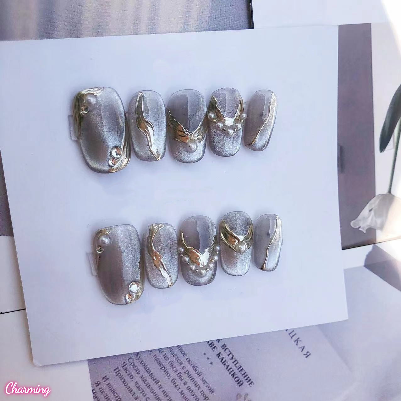 Crystal Edge / Handmade Nails