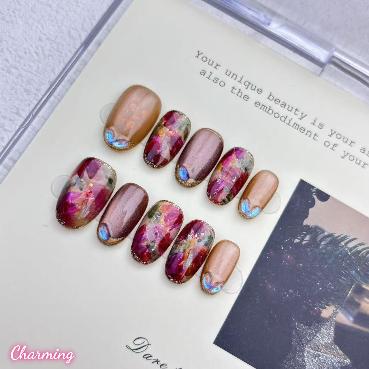 Floral Muse / Handmade Nails