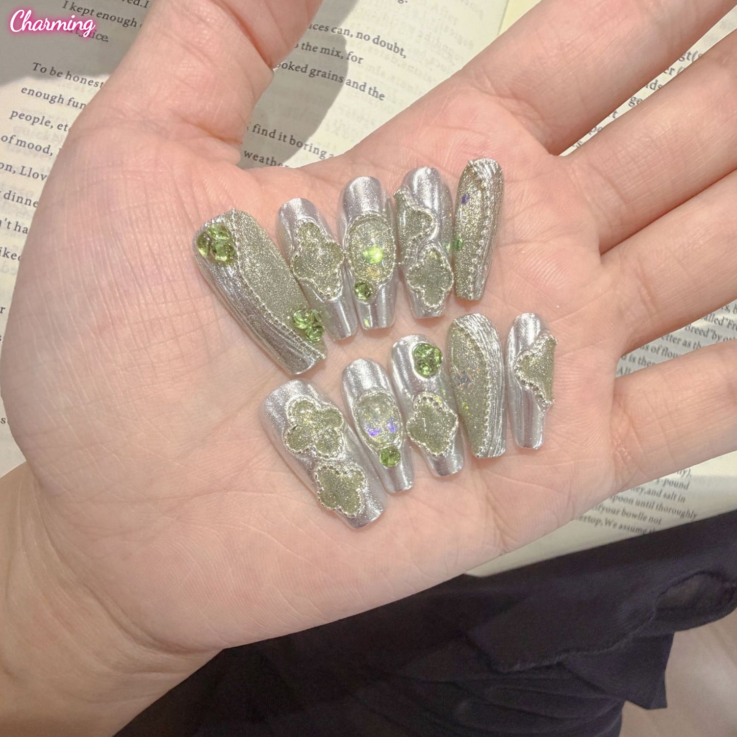 Mirror Forest / Handmade Nails