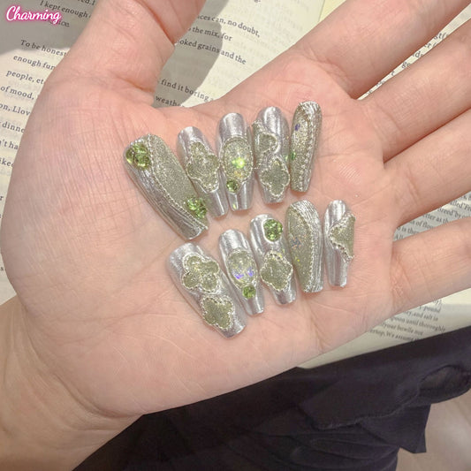 Mirror Forest / Handmade Nails