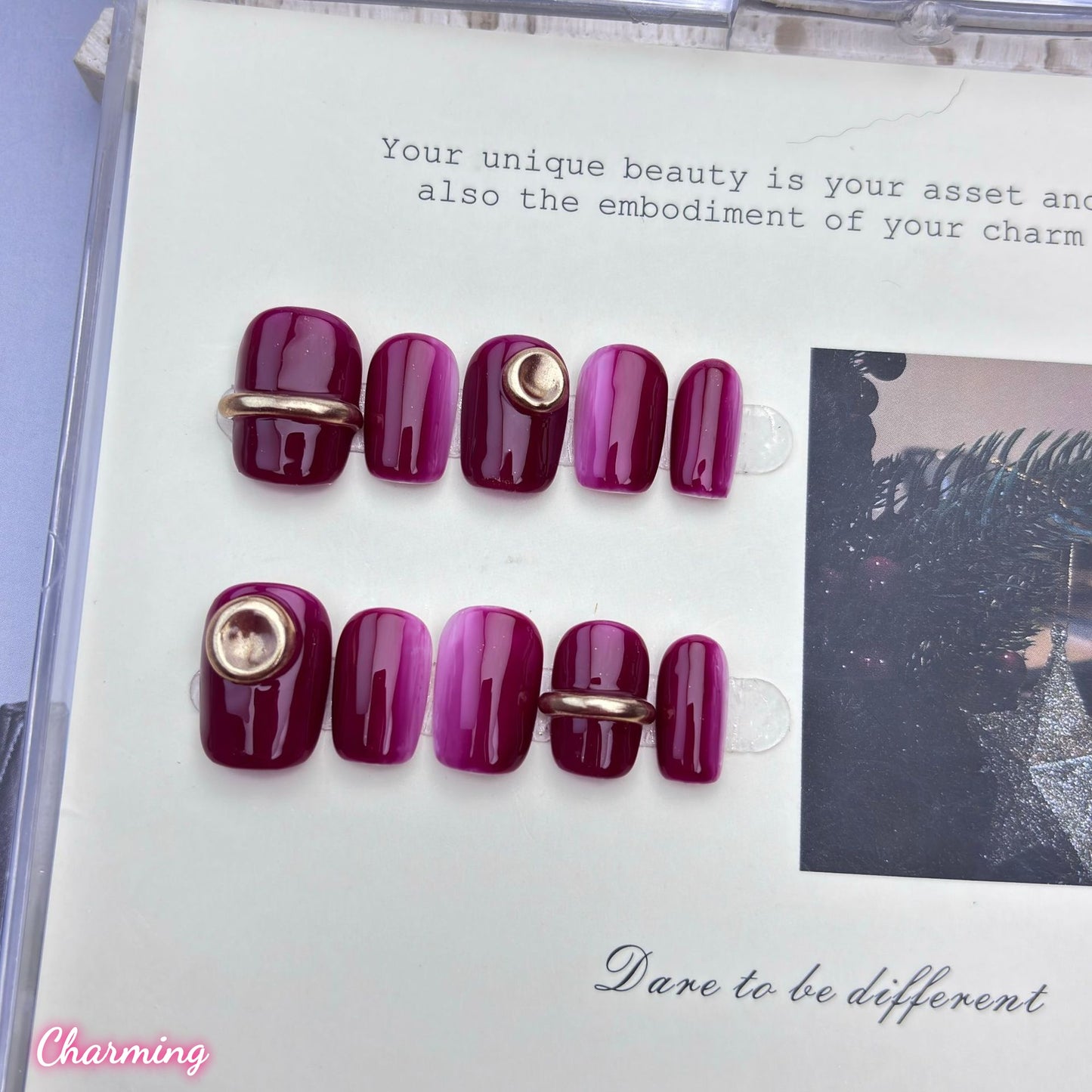 Ruby Marmalade / Handmade Nails