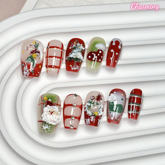 Santa's List / Handmade Nails