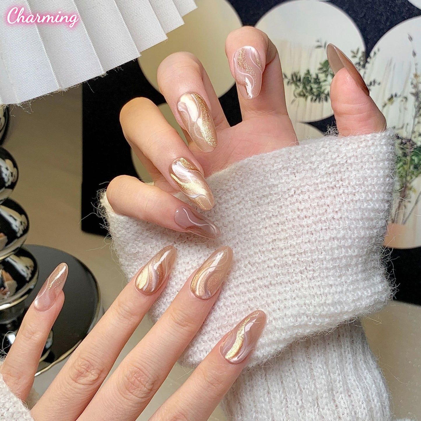 Veiled Phantom / Handmade Nails