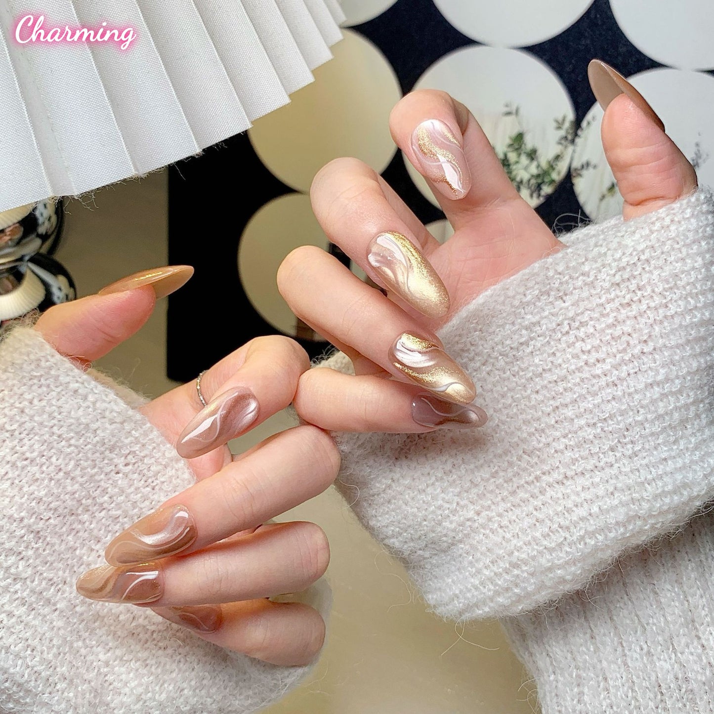Veiled Phantom / Handmade Nails