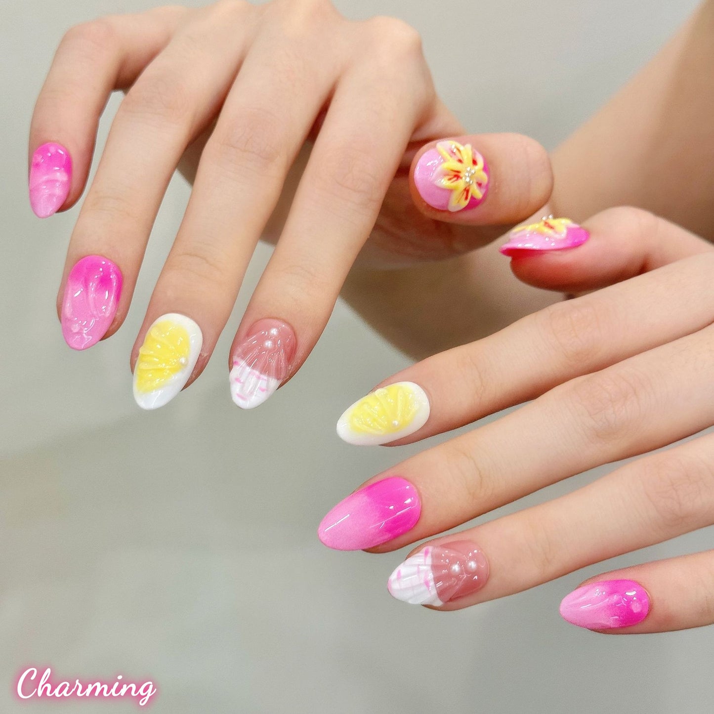 Blossom Pop / Handmade Nails