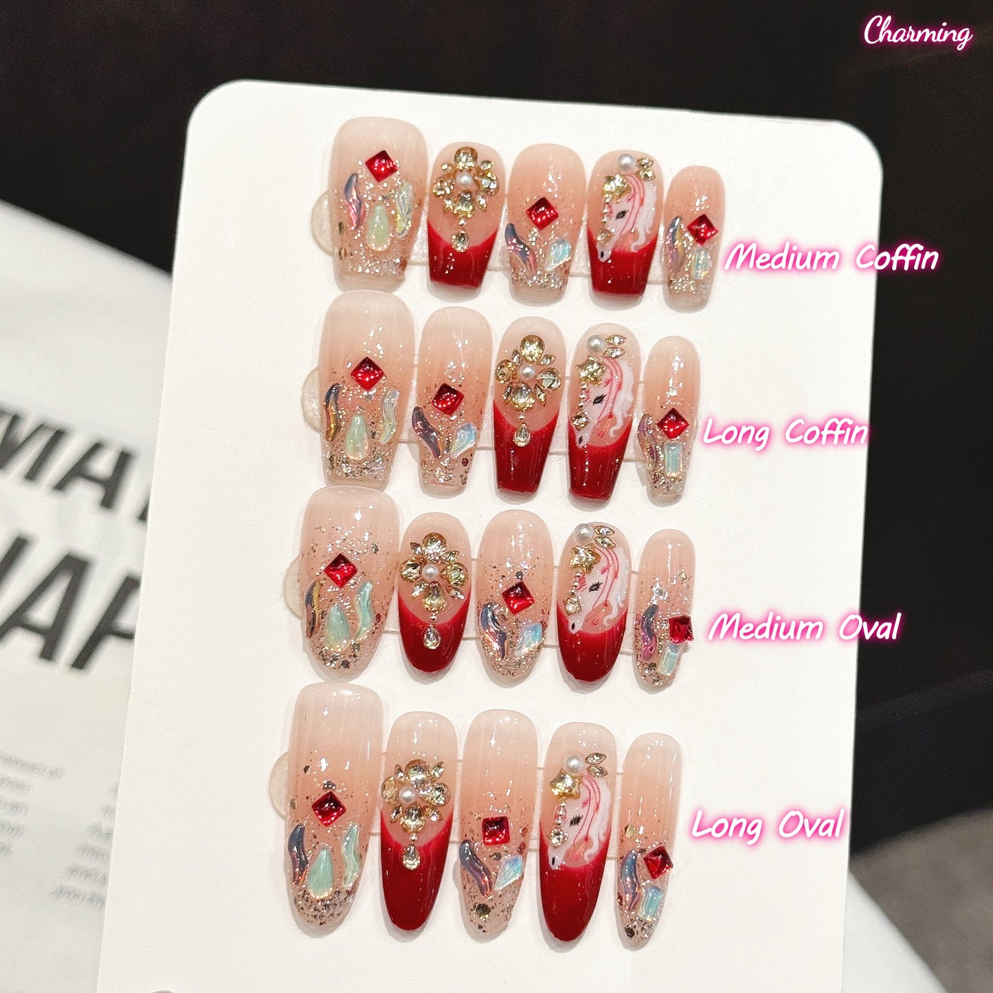 Unicorn's Breath  / Handmade Nails