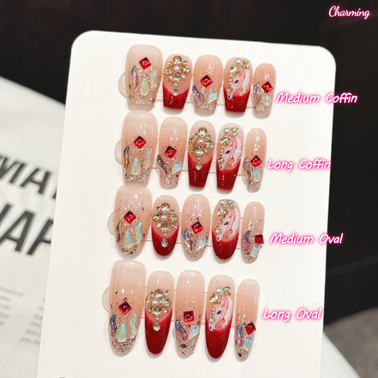 Unicorn's Breath / Handmade Nails