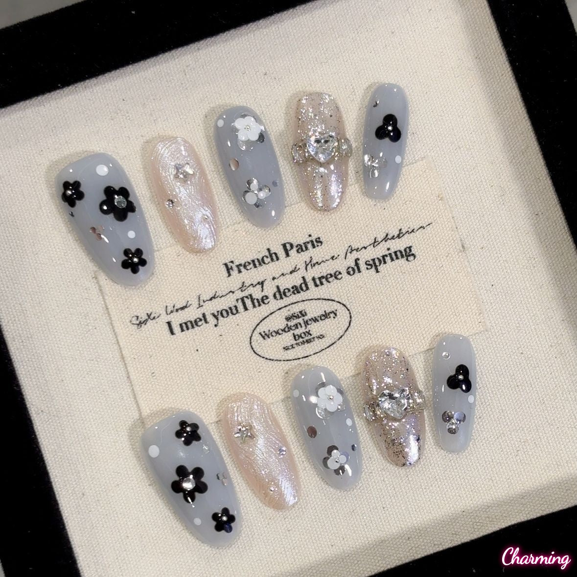 Zero Blue / Handmade Nailsems
