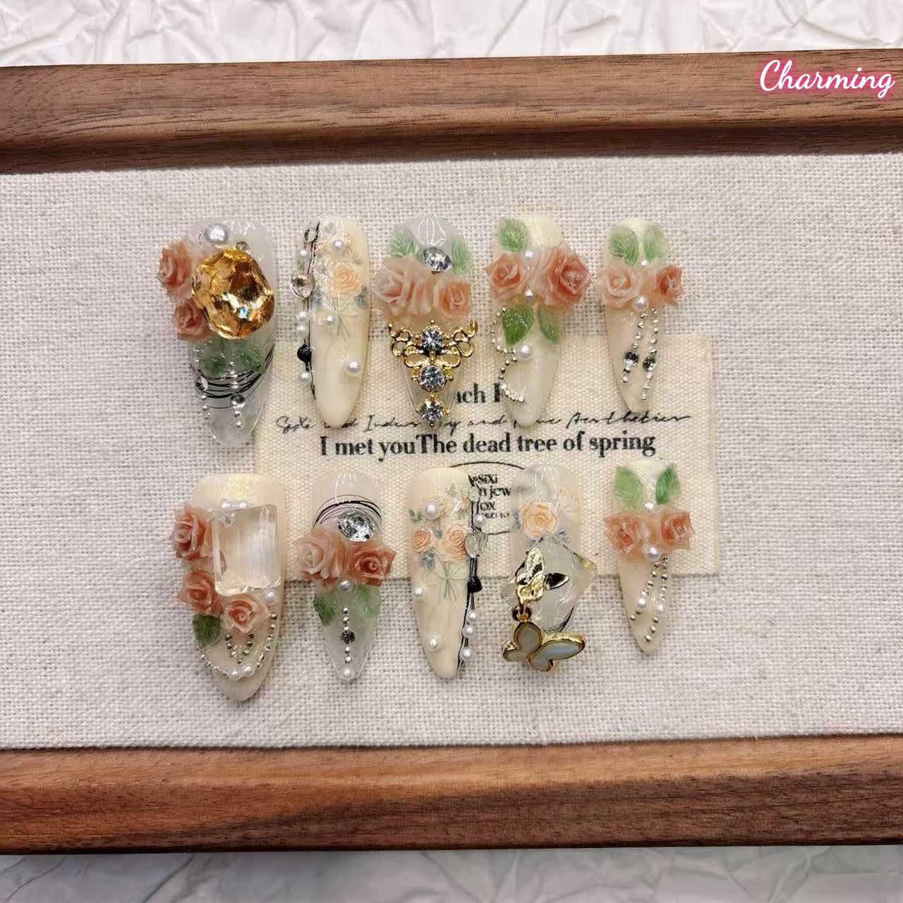 Moment of Spring / Handmade Nails
