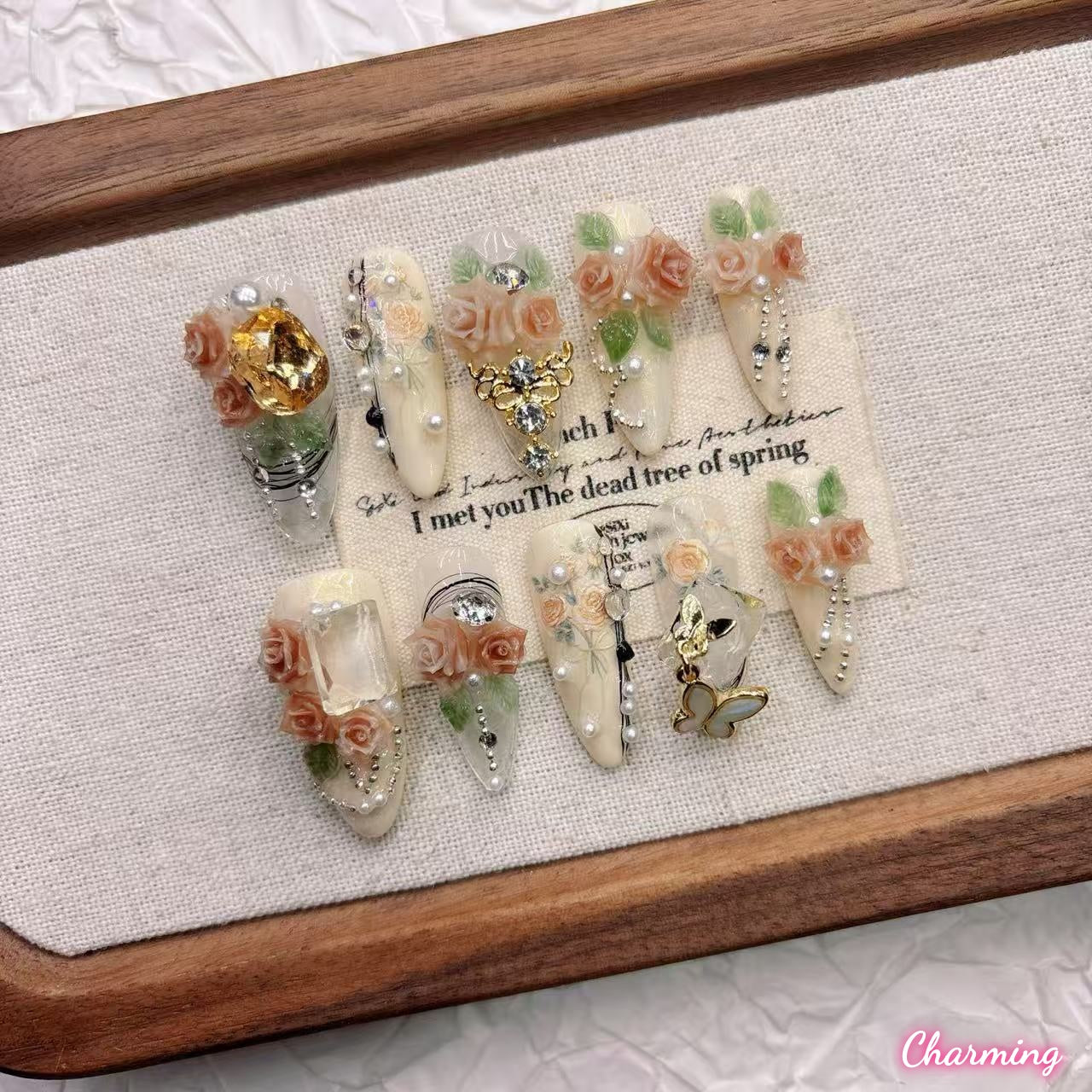 Moment of Spring / Handmade Nails