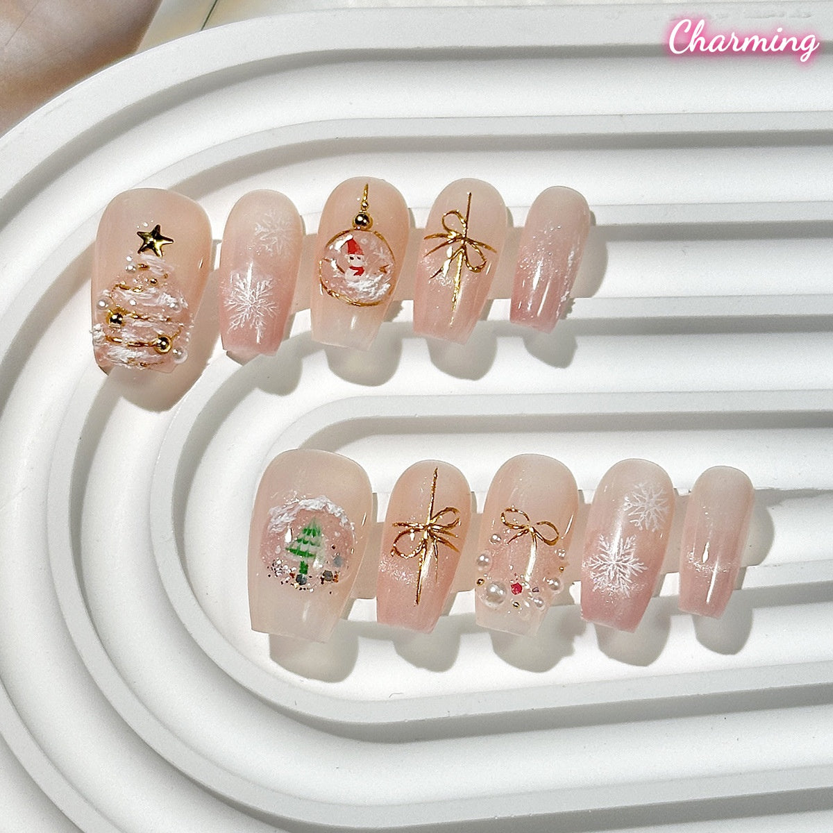 Starlight Eve / Handmade Nails
