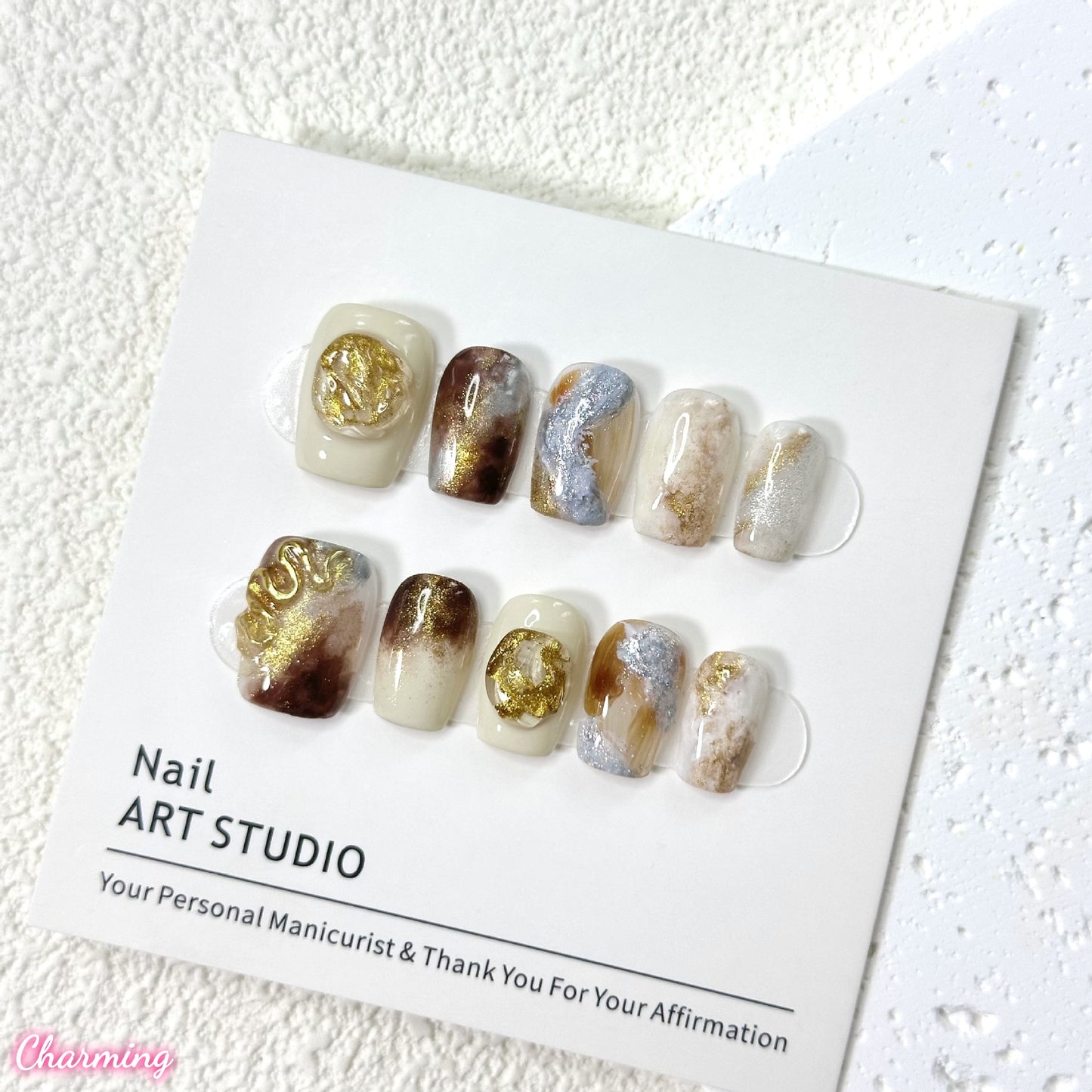 Galaxy Glow / Handmade Nails