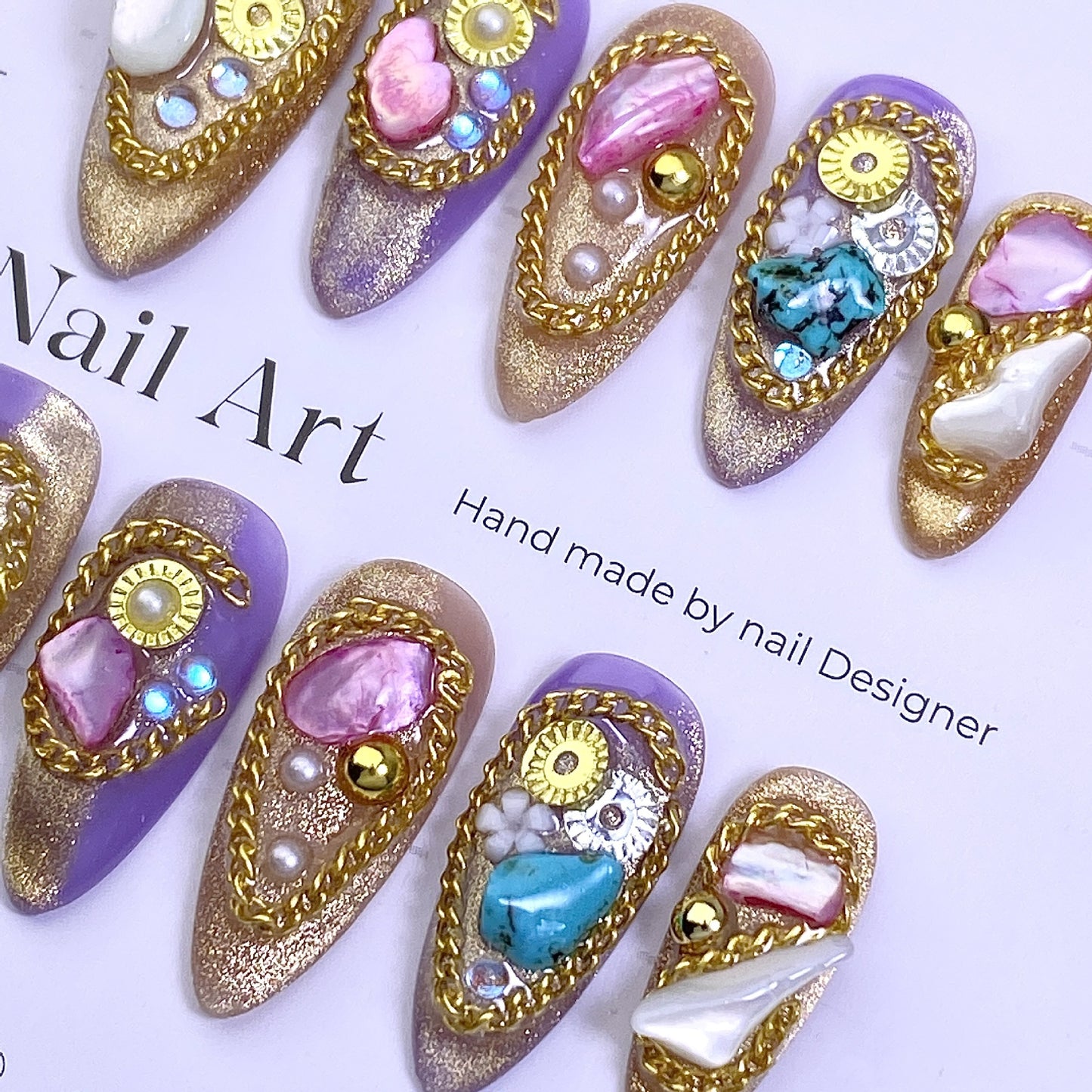 Baroque Fetter / Handmade Nails