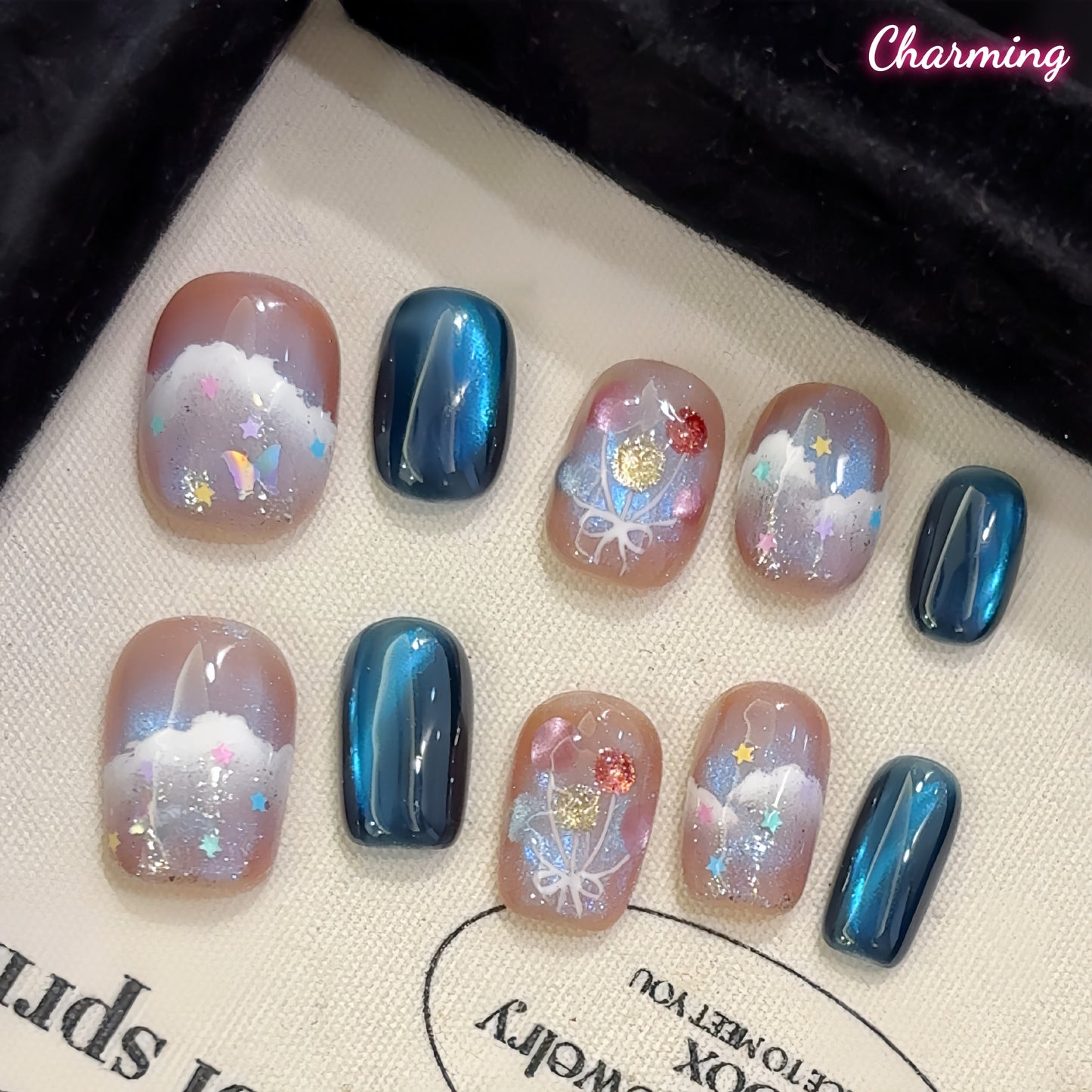 Celestial Dreams / Handmade Nails