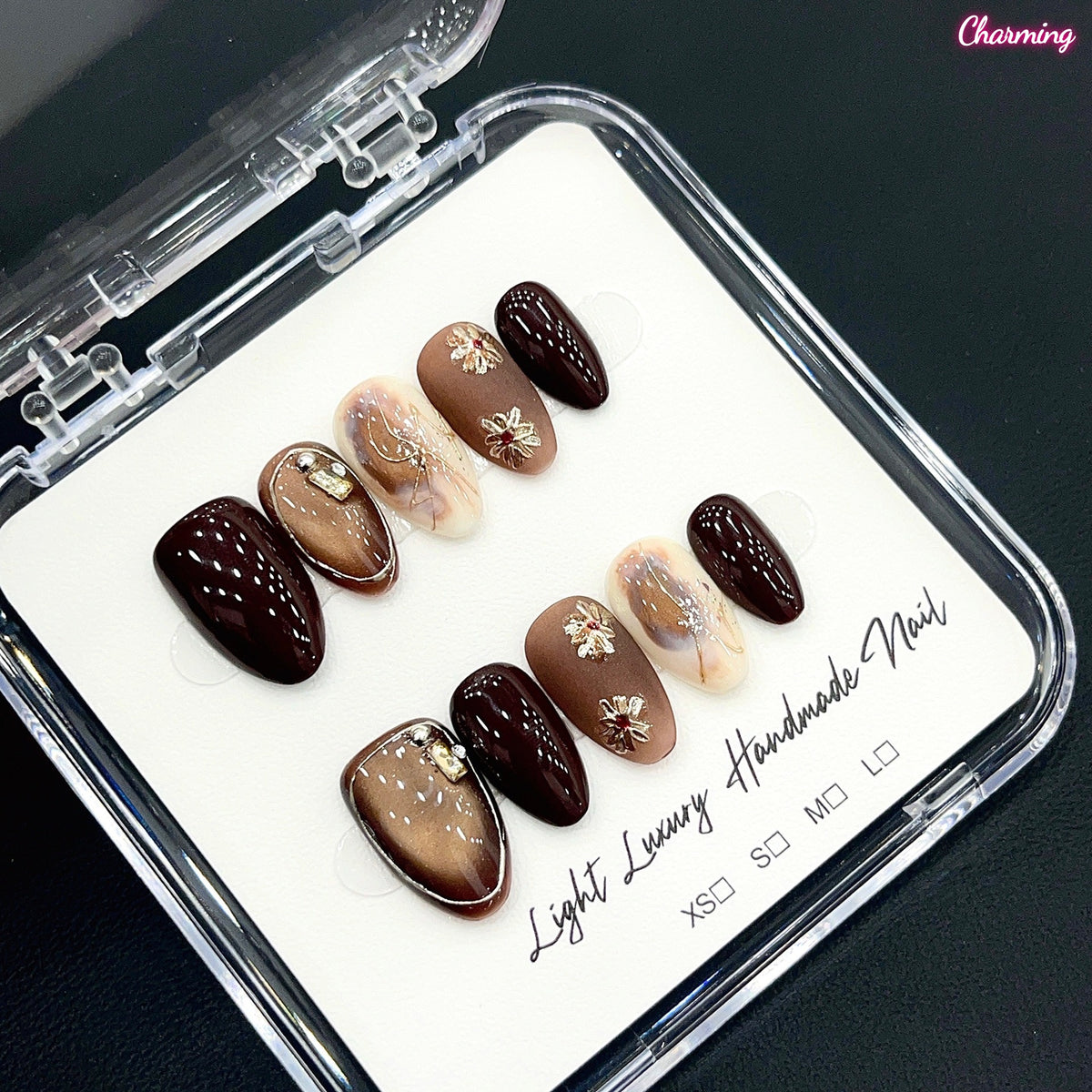 Sepia Memory / Handmade Nails