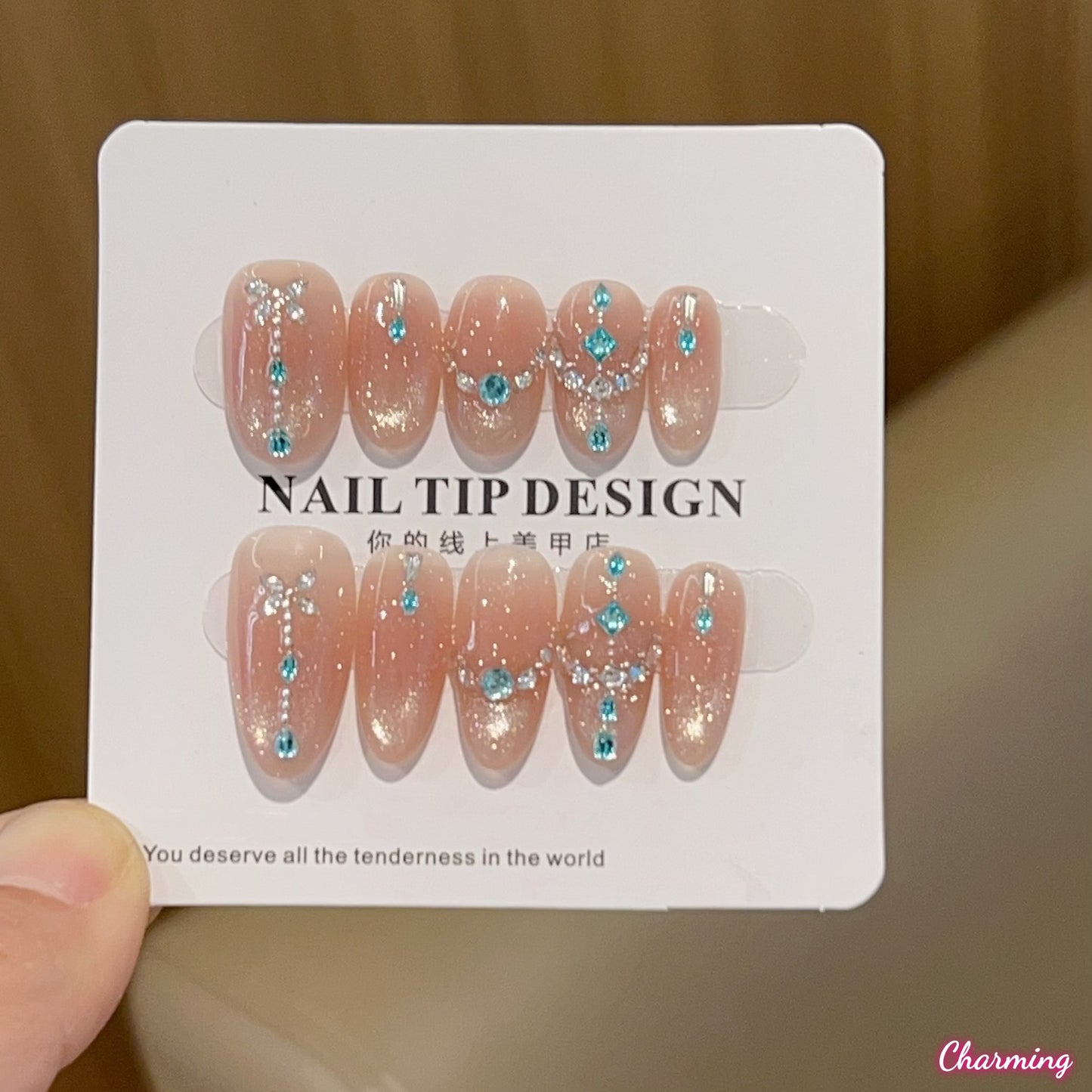 Blush & Blue / Handmade Nails