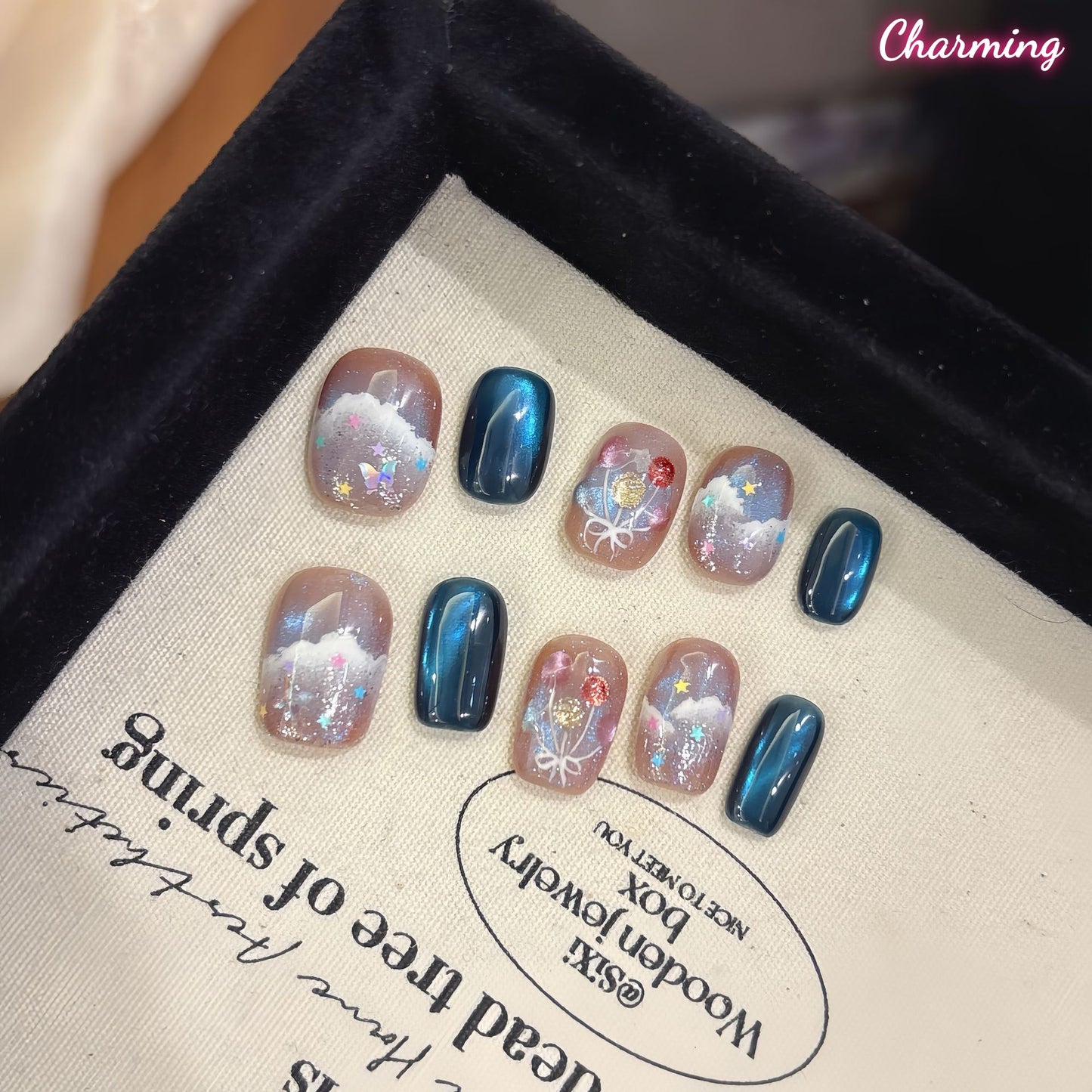 Celestial Dreams / Handmade Nails