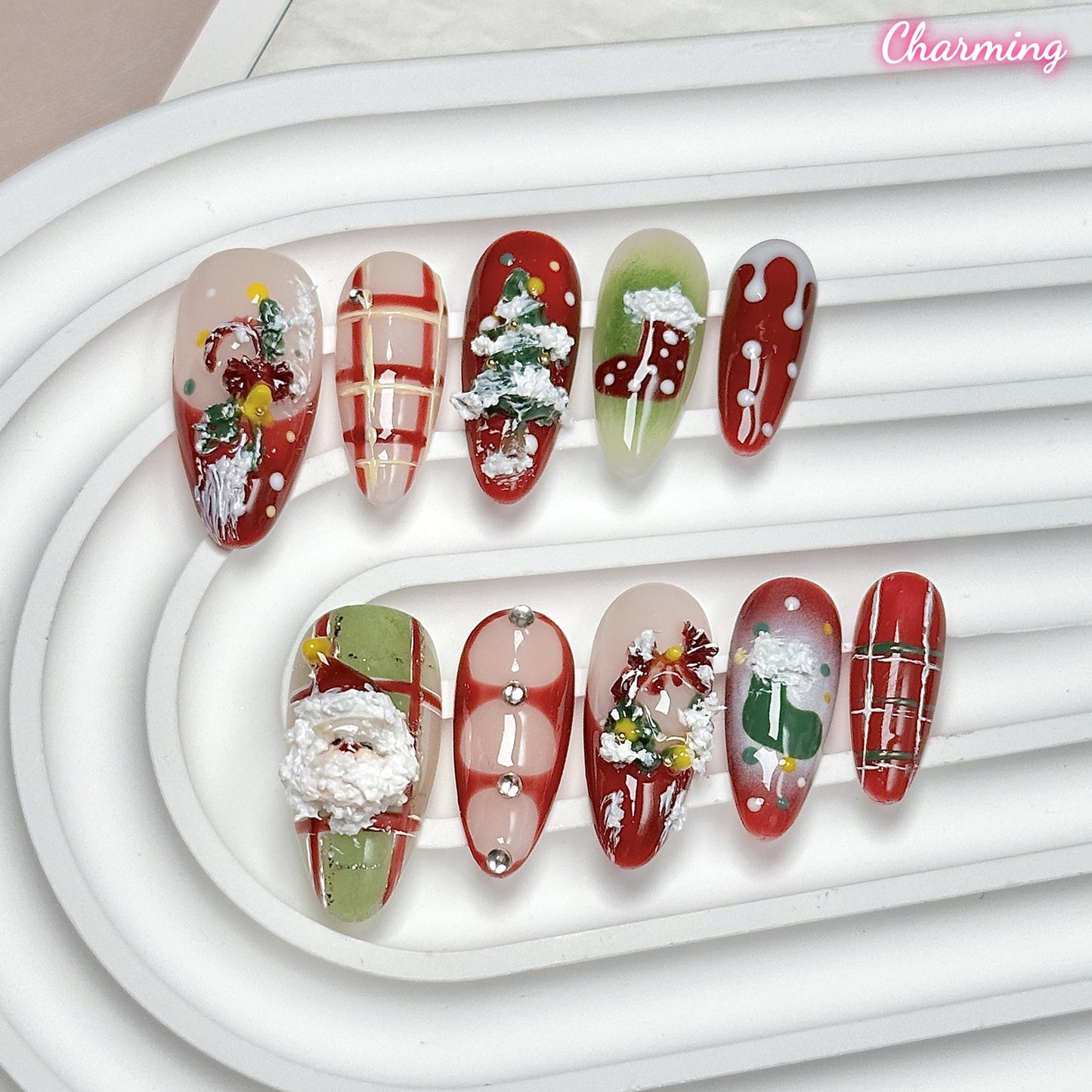 Santa's List / Handmade Nails