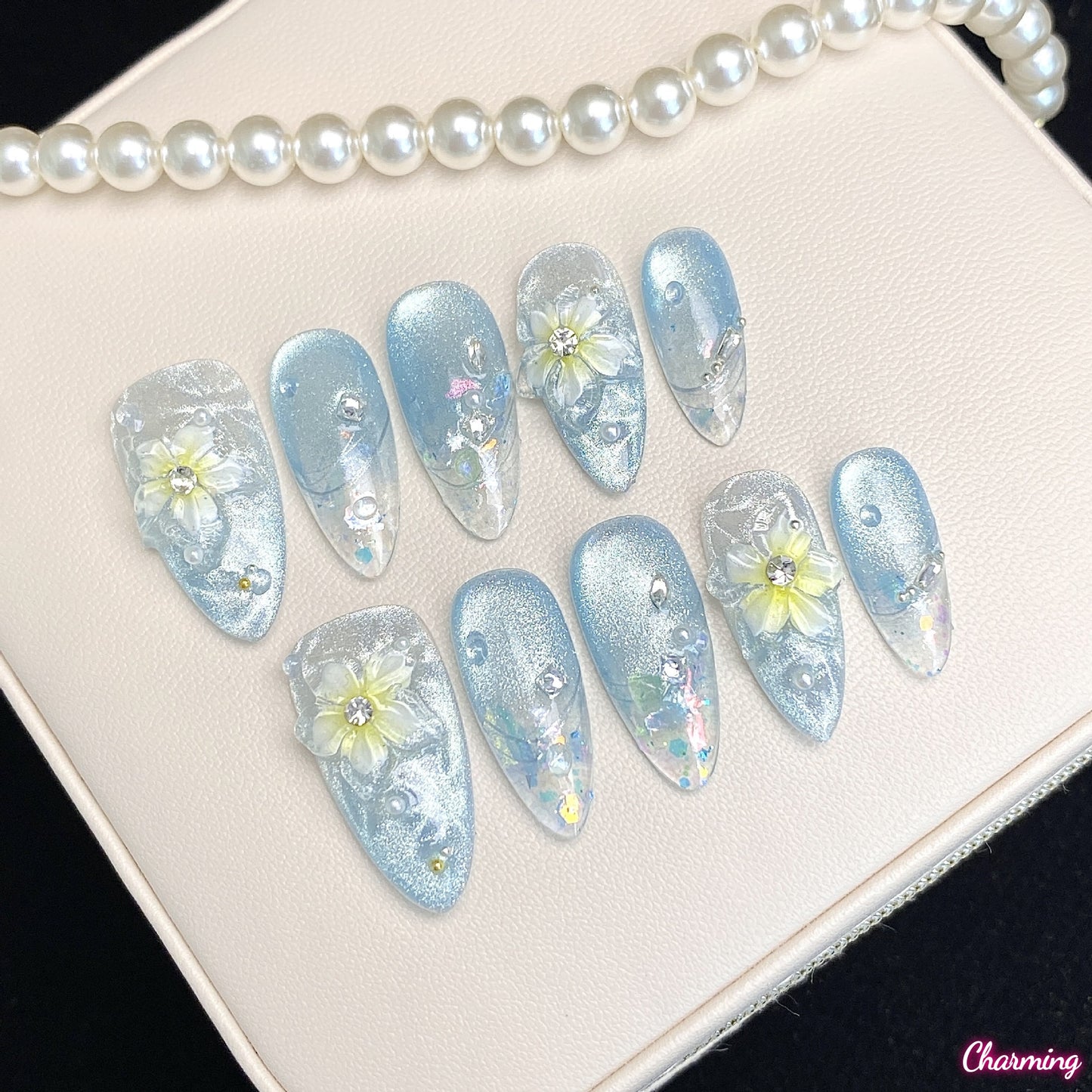 The Ocean's Keepsake / Handmade Nailsems