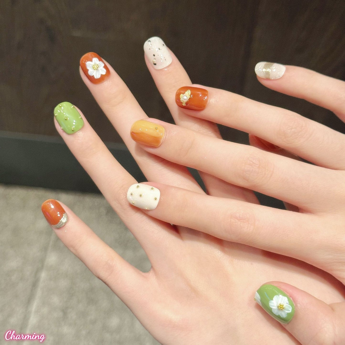 Meadow Bloom / Handmade Nails