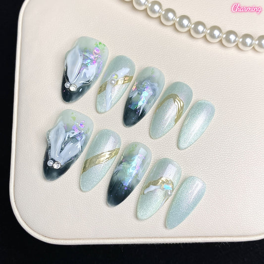 A Cool Kind of Sweet / Handmade Nailsems