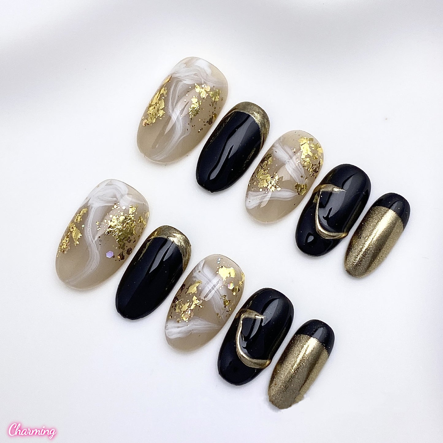 Aureole Smoke / Handmade Nails