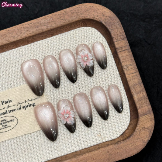 Blooming Radiance / Handmade Nails