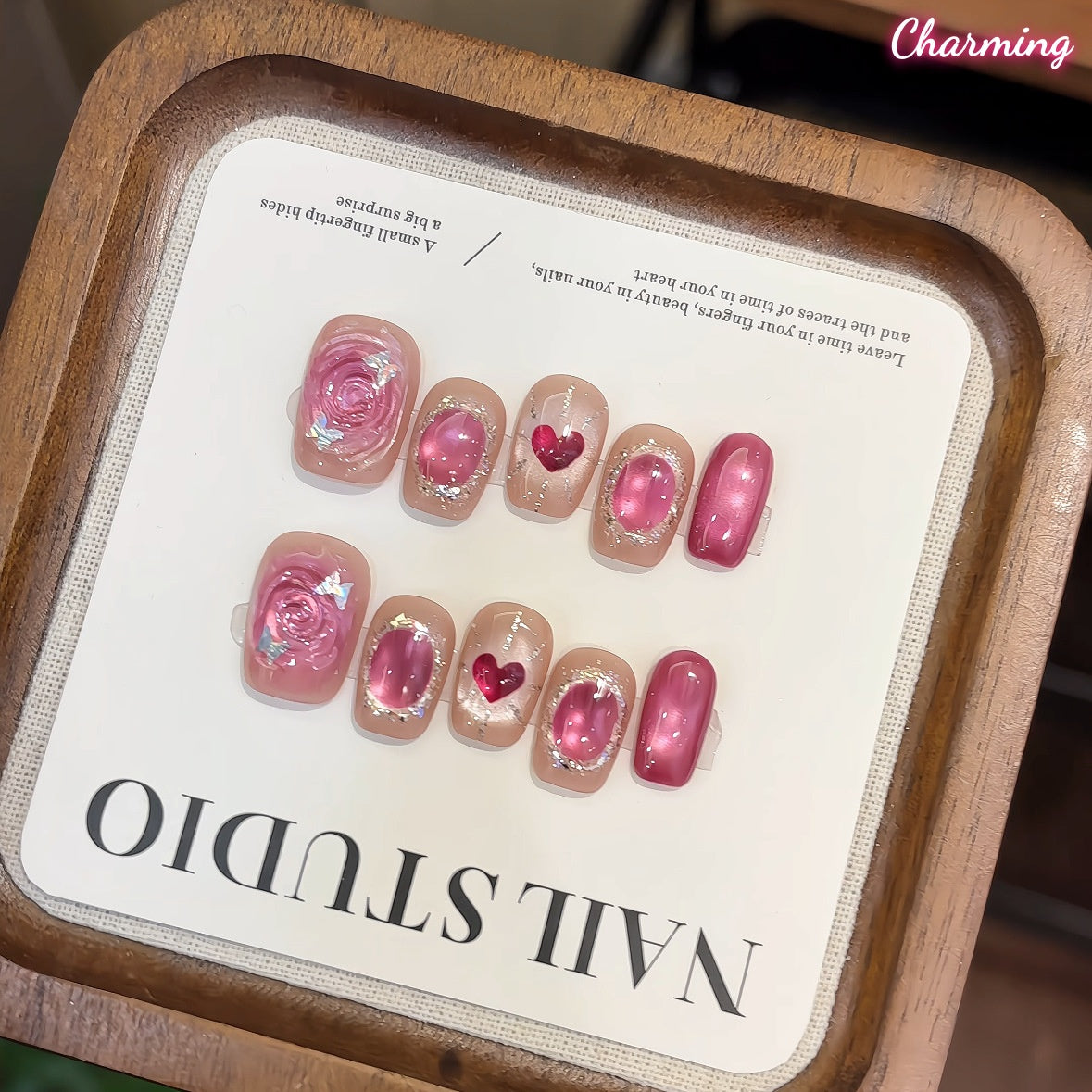 Sweet Swirl / Handmade Nails